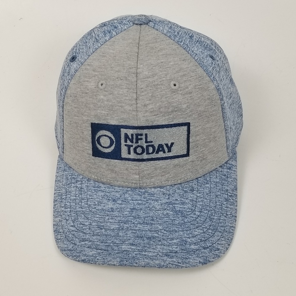 CBS Sports Hat‎ Mens OSFM Blue NFL Today Baseball Cap Jersey Heathered Stretch